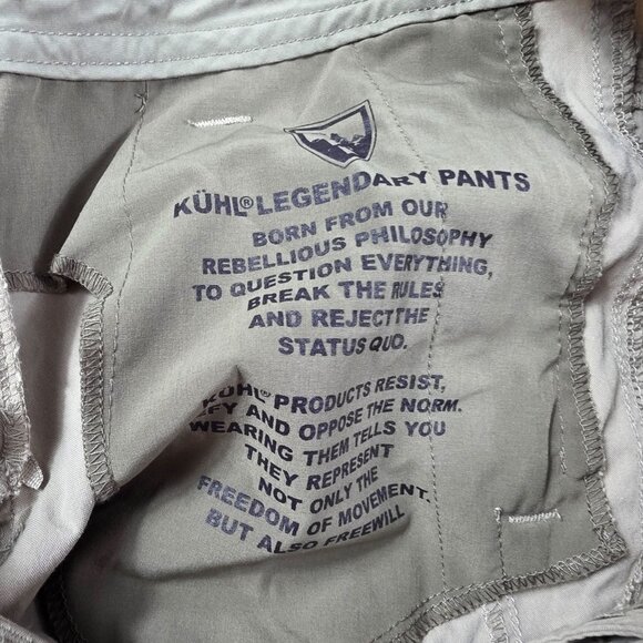 Kuhl 4 Short Womens Size 4 Beige Outdoor Hiking Pants Lightweight Stretchy - Picture 8 of 12